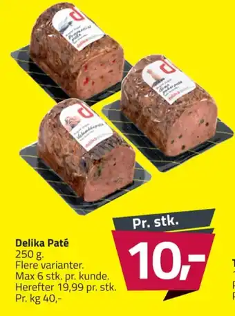 Fleggaard Delika paté tilbud