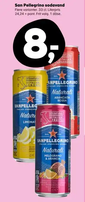 Coop.dk San Pellegrino sodavand tilbud