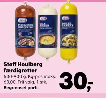 Steff Houlberg færdigretter