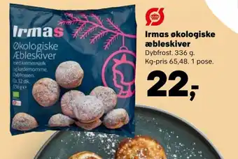 Coop.dk Irmas økologiske æbleskiver tilbud