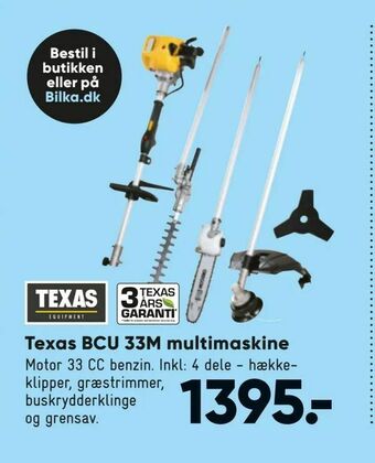 Bilka Texas BCU 33M multimaskine tilbud
