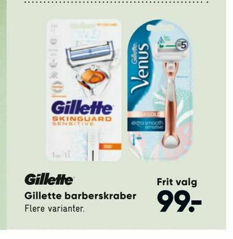 Bilka Gillette barberskraber tilbud