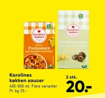 Karolines køkken saucer