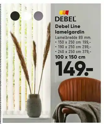 Bilka Debel Line lamelgardin tilbud