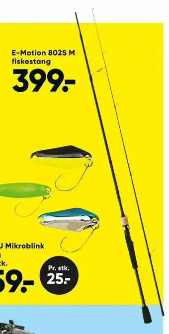 Bilka E-Motion 802S M fiskestang tilbud