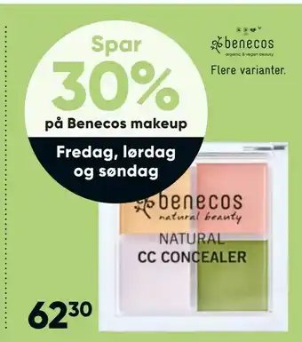 Bilka Benecos makeup tilbud