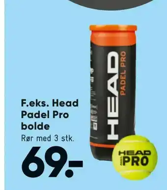 Bilka Head Padel Pro bolde tilbud