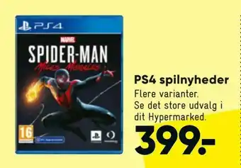 Bilka PS4 spilnyheder tilbud