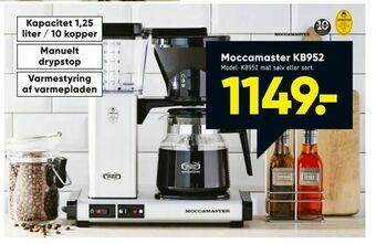 Bilka Moccamaster KB952 tilbud