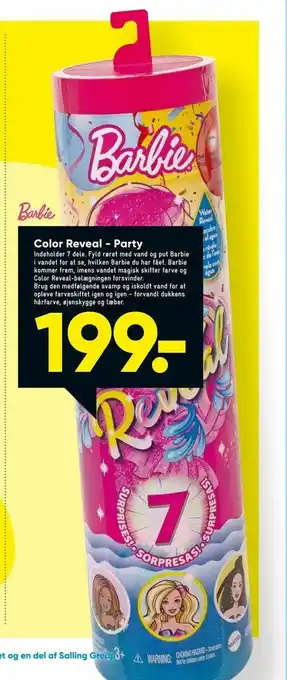 Bilka Color Reveal - Party tilbud