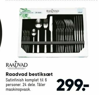 Bilka Raadvad bestiksæt tilbud