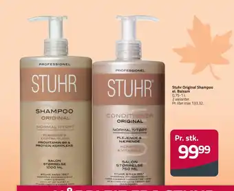 Fleggaard Stuhr original shampoo el. balsam tilbud