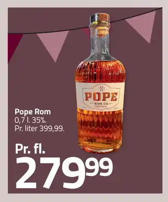 Fleggaard Pope rom tilbud
