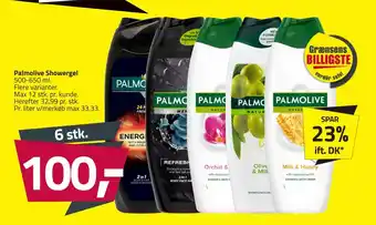 Fleggaard Palmolive showergel tilbud