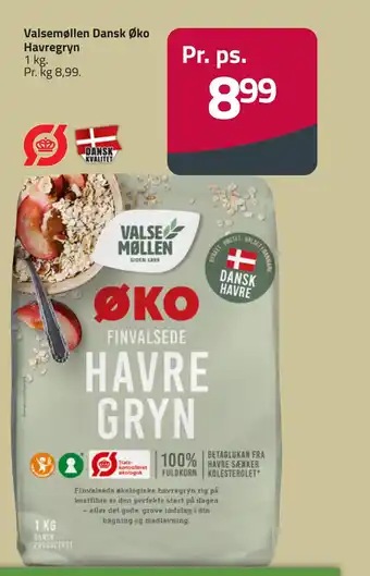 Fleggaard Valsemøllen dansk øko havregryn tilbud