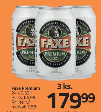 Fleggaard Faxe premium tilbud