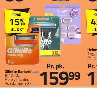Fleggaard Gillette barberblade tilbud
