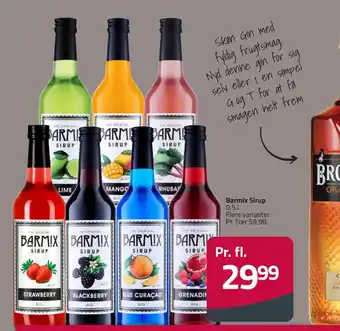Fleggaard Barmix sirup tilbud