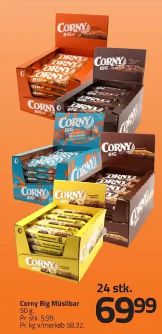 Fleggaard Corny big müslibar tilbud