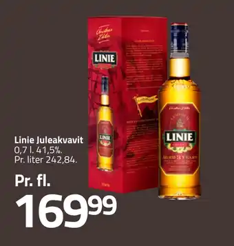 Fleggaard Linie juleakvavit tilbud