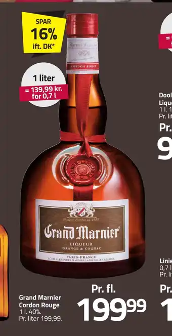 Fleggaard Grand marnier cordon rouge tilbud