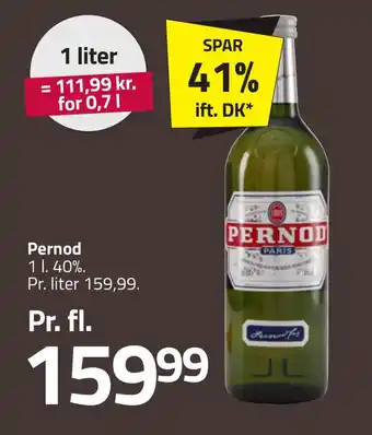 Fleggaard Pernod tilbud