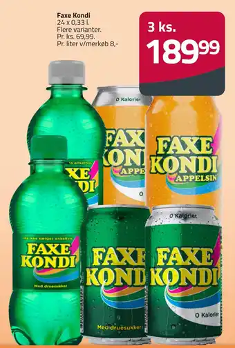 Fleggaard Faxe kondi tilbud