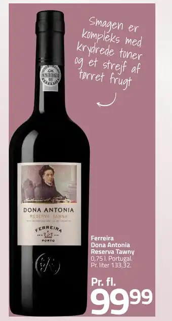 Fleggaard Ferreira dona antonia reserva tawny tilbud