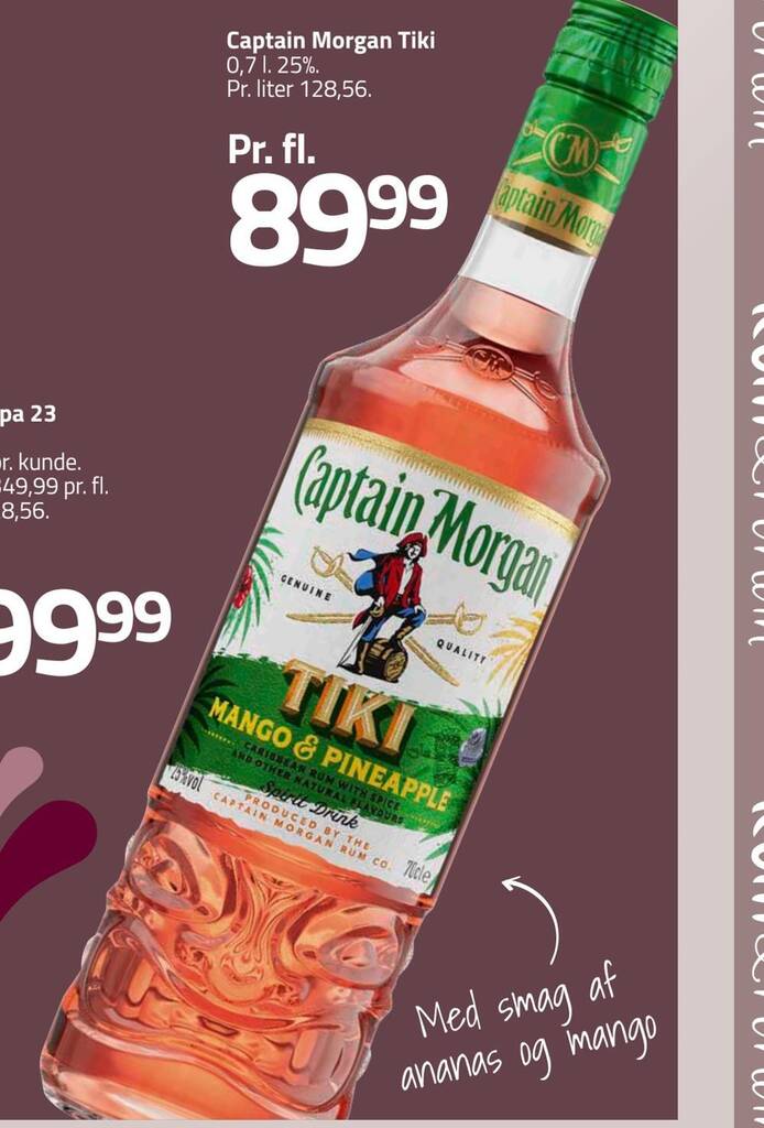 Captain tiki tilbud hos Fleggaard