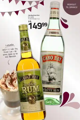 Fleggaard Cabo bay brown rum tilbud