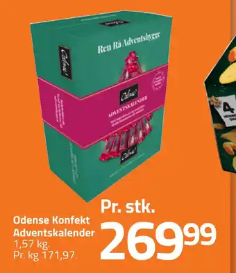 Fleggaard Odense konfekt adventskalender tilbud