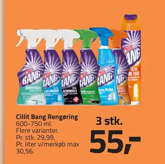 Cillit bang rengøring