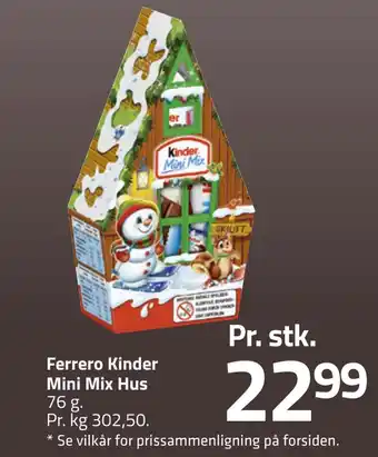 Fleggaard Ferrero kinder mini mix hus tilbud