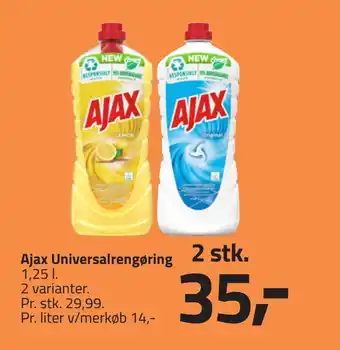 Fleggaard Ajax universalrengøring tilbud