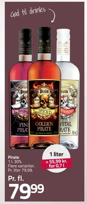 Fleggaard Pirate tilbud