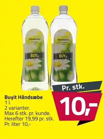 Fleggaard Buyit håndsæbe tilbud