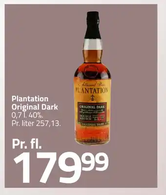 Fleggaard Plantation original dark tilbud