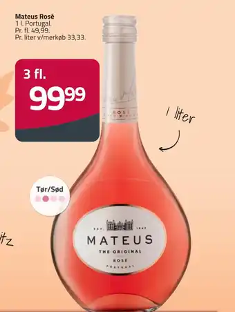 Fleggaard Mateus rosé tilbud