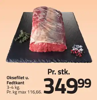 Fleggaard Oksefilet u. fedtkant tilbud
