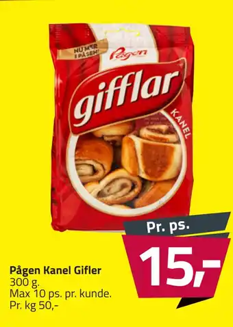 Pågen kanel gifler