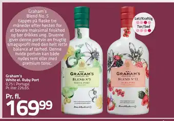 Fleggaard Graham's white el. ruby port tilbud
