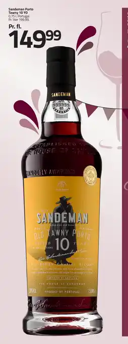 Sandeman porto tawny 10 yo
