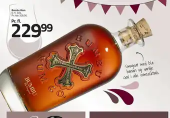 Fleggaard Bumbu rom tilbud