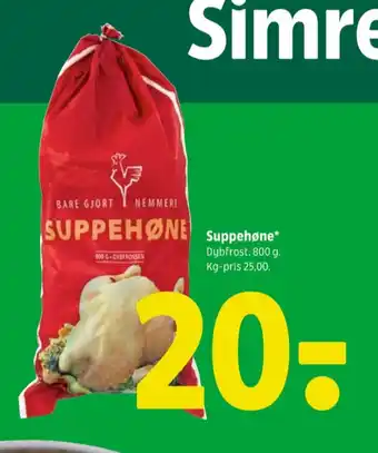 Coop 365 Kykling høne tilbud