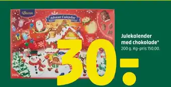 Coop 365 Baron julekalender tilbud