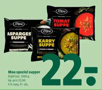 Coop 365 Mou aspargessuppe tilbud
