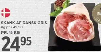 MENY Skank af dansk gris tilbud