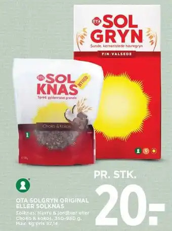 MENY Ota solgryn original eller solknas tilbud