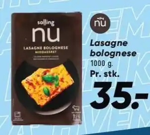 Lasagne bolognese