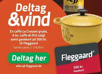 Fleggaard Deltag & vind tilbud